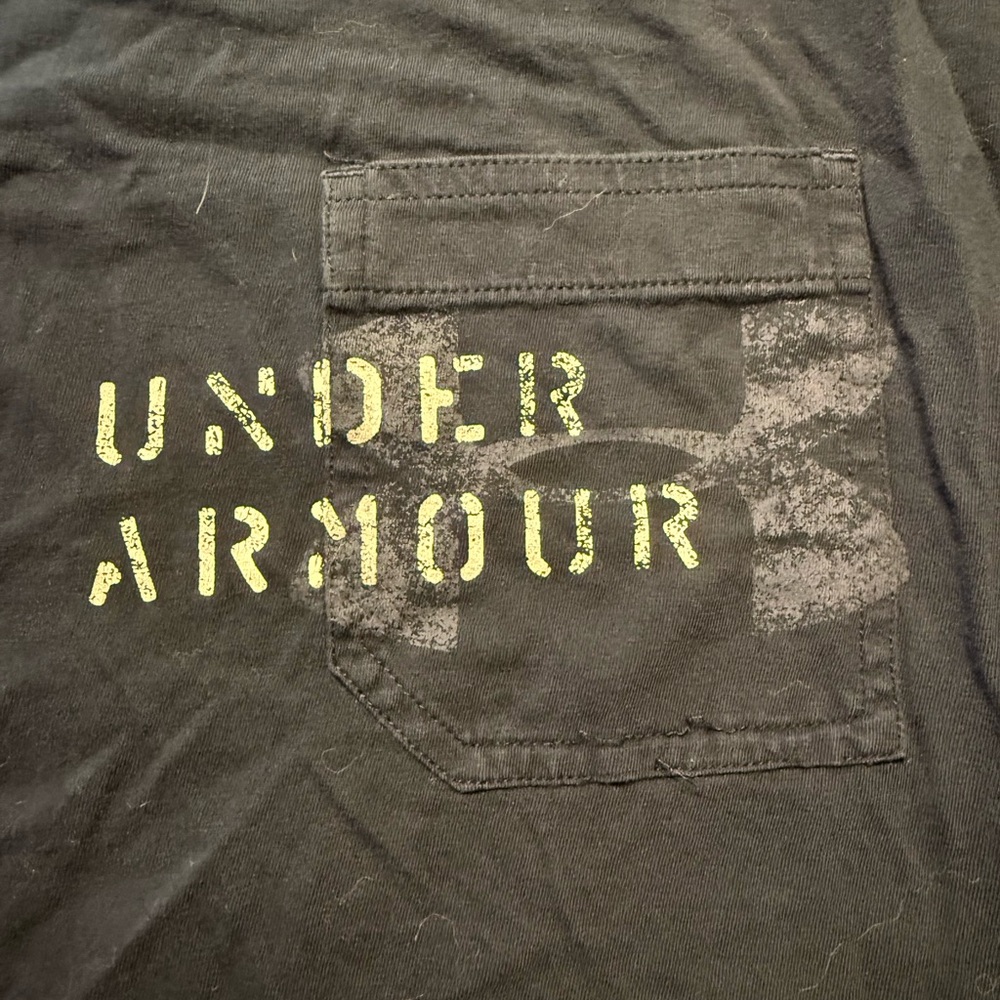 Under Armour Men's navy Long Sleeve Tee - Picture 3 of 4